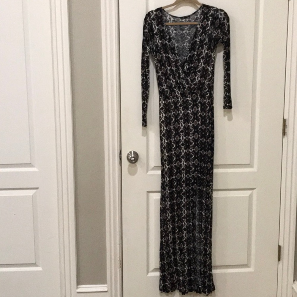 Long Printed Dress